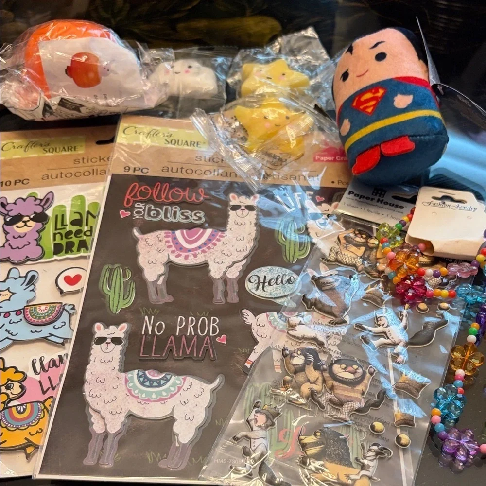 Small toys/treasure box/Party Favors stocking stuffer set. Lot of 100 items.